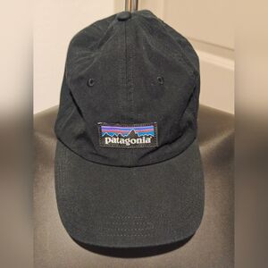 Patagonia Unisex Black Baseball Hat One Size Fits All